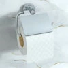 Grohe Essentials Chrome Toilet Roll Holder With Cover
