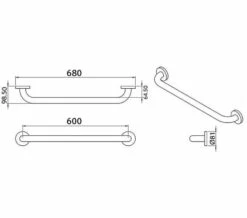 Croydex 600mm Stainless Steel Straight Grab Bar 14 Croydex 600mm Stainless Steel Straight Grab Bar -UK Bathroom Products Sales 2024 M700 2022 9 29 7 48 32 735