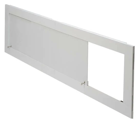 Croydex Unfold N Fit Bath Panel Gloss White 4 Croydex Unfold N Fit Bath Panel Gloss White - Image 4