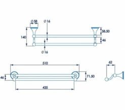 Croydex Westminster Single Towel Rail -UK Bathroom Products Sales 2024 M700 2022 9 5 11 59 11 537
