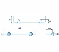 Croydex Westminster 500mm Glass Shelf 8 Croydex Westminster 500mm Glass Shelf -UK Bathroom Products Sales 2024 M700 2022 9 5 12 40 18 584