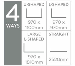 Croydex Superline Modular Shower Curtain Rail Kit Chrome - AD119041 11 Croydex Superline Modular Shower Curtain Rail Kit Chrome - AD119041 -UK Bathroom Products Sales 2024 M700 2022 9 5 13 8 39 829