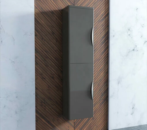 Nuie Parade 356 X 1399mm Two Door Wall Hung Tallboy Unit -UK Bathroom Products Sales 2024 M700 2022 9 8 12 37 58 346