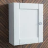 Roper Rhodes Medicab Lockable Single Door Wall Cabinet White 334mm - MED340