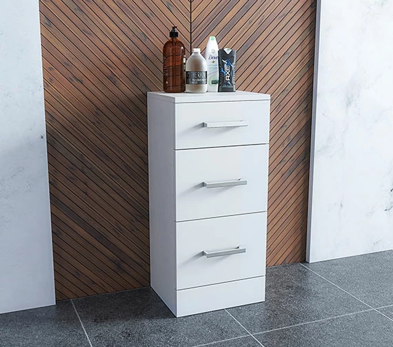 Nuie Mayford 350mm Wide 3 Drawer Furniture Unit 1 Nuie Mayford 350mm Wide 3 Drawer Furniture Unit