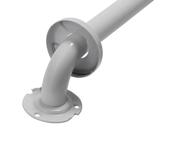 Croydex 600mm Stainless Steel Angled Grab Bar 4 Croydex 600mm Stainless Steel Angled Grab Bar - Image 4