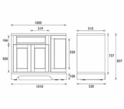 Heritage Wilton 1000mm Floor Standing 3 Doors Curved Corner Vanity Unit 5 Heritage Wilton 1000mm Floor Standing 3 Doors Curved Corner Vanity Unit -UK Bathroom Products Sales 2024 M700 2023 1 11 15 57 16 502