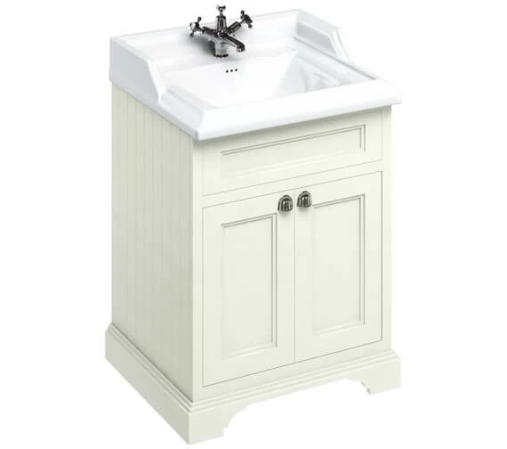 Burlington 650mm Freestanding Two Door Vanity Unit 4 Burlington 650mm Freestanding Two Door Vanity Unit - Image 4