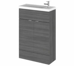 Hudson Reed Fusion 600mm Floor-Standing Slimline Vanity Unit And Basin -UK Bathroom Products Sales 2024 M700 2023 3 23 12 15 45 576
