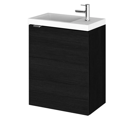 Hudson Reed Fusion 400mm Wall Hung Compact Vanity Unit And Basin 6 Hudson Reed Fusion 400mm Wall Hung Compact Vanity Unit And Basin - Image 6