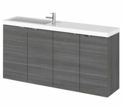 Hudson Reed Fusion 1000mm Wall Hung 4 Door Slimline Vanity Unit And Basin -UK Bathroom Products Sales 2024 M700 2023 3 25 9 27 36 791