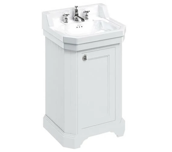 Burlington Edwardian 550mm Freestanding Cloakroom Vanity Unit 1 Burlington Edwardian 550mm Freestanding Cloakroom Vanity Unit