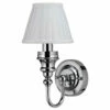 Burlington Ornate Light With Chrome Base
