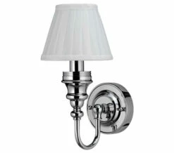Burlington Ornate Light With Chrome Base