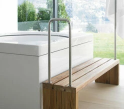 Duravit Blue Moon 1400mm Bath With Support Frame - Jet System