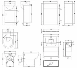 Nuie Mayford 1 Door White Bathroom Vanity Unit And Back To Wall WC Unit 7 Nuie Mayford 1 Door White Bathroom Vanity Unit And Back To Wall WC Unit -UK Bathroom Products Sales 2024 M700 2023 4 18 10 7 15 392