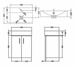 Nuie Mayford 450 X 320mm Wall Hung Gloss White Cabinet With Basin 8 Nuie Mayford 450 X 320mm Wall Hung Gloss White Cabinet With Basin -UK Bathroom Products Sales 2024 M700 2023 4 4 6 55 31 785