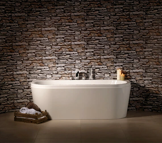 Carron Halcyon D 5mm Acrylic Luxurious Double Ended White Bath 1750 X 800mm 1 Carron Halcyon D 5mm Acrylic Luxurious Double Ended White Bath 1750 X 800mm