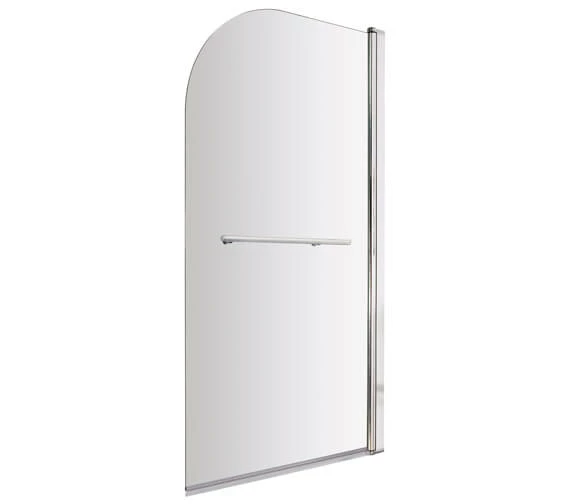 Nuie 1430mm High Straight Bath Screen 4 Nuie 1430mm High Straight Bath Screen - Image 4