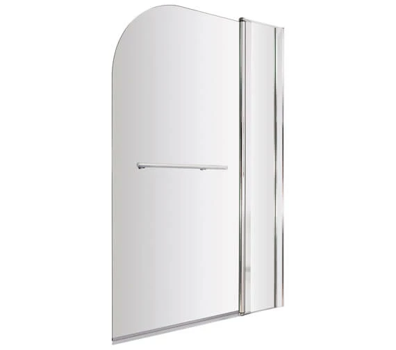 Nuie 1430mm High Straight Bath Screen 8 Nuie 1430mm High Straight Bath Screen - Image 8