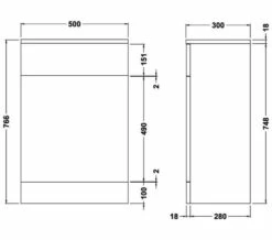 Nuie Mayford 766mm High Back-To-Wall WC Furniture Unit White 9 Nuie Mayford 766mm High Back-To-Wall WC Furniture Unit White -UK Bathroom Products Sales 2024 M700 2023 5 24 10 19 40 229
