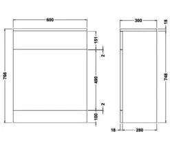 Nuie Mayford 766mm High Back-To-Wall WC Furniture Unit White 13 Nuie Mayford 766mm High Back-To-Wall WC Furniture Unit White -UK Bathroom Products Sales 2024 M700 2023 5 24 10 20 8 280