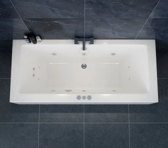 Joseph Miles Tuscany 1700mm Double Ended Whirlpool Bath 5 Joseph Miles Tuscany 1700mm Double Ended Whirlpool Bath - Image 5