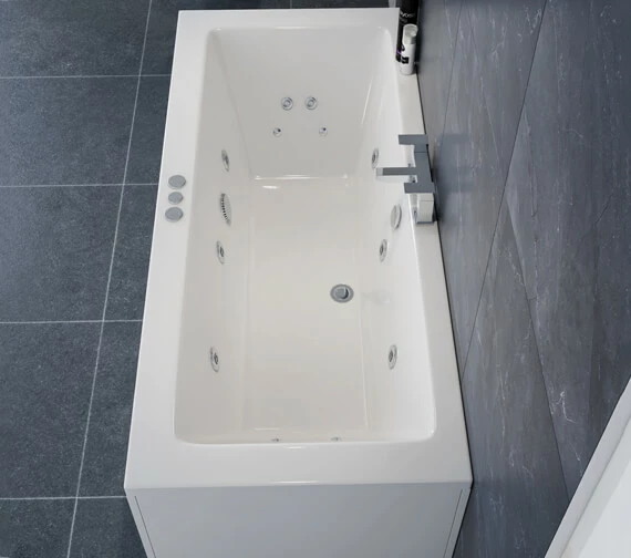 Joseph Miles Tuscany 1700mm Double Ended Whirlpool Bath 6 Joseph Miles Tuscany 1700mm Double Ended Whirlpool Bath - Image 6