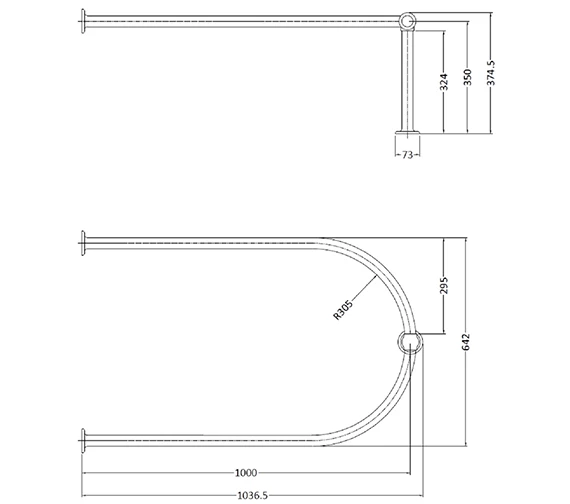 Bayswater Detta Shower Ring 2 Bayswater Detta Shower Ring - Image 2