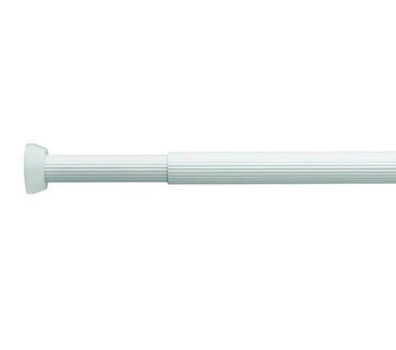 Croydex Heavy Duty Telescopic Curtain Rod 1 Croydex Heavy Duty Telescopic Curtain Rod