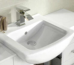 Nuie Mayford 450mm Wide Floor Standing White Cabinet With Basin -UK Bathroom Products Sales 2024 M700 2023 6 7 8 5 7 90