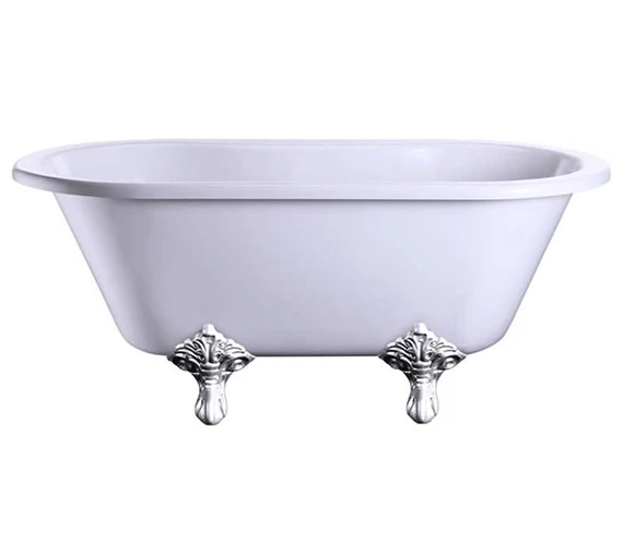 Burlington Windsor White Freestanding Double Ended Bath 3 Burlington Windsor White Freestanding Double Ended Bath - Image 3