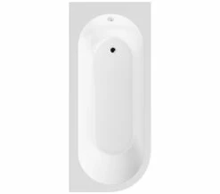 QS Basic Curve 1700 X 725mm White Back-To-Wall Corner Bath -UK Bathroom Products Sales 2024 M700 2023 9 13 10 2 30 910