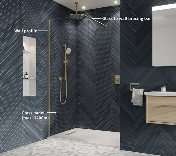 Crosswater Glide II Bathroom Suite 4 Crosswater Glide II Bathroom Suite - Image 4