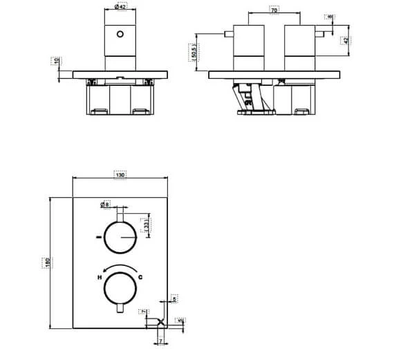 Crosswater 3ONE6 Bathroom Ensuite 19 Crosswater 3ONE6 Bathroom Ensuite - Image 19