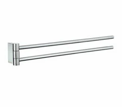 Smedbo Air 440mm Swing Arm Chrome Towel Rail