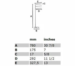 Smedbo Outline Lite Free Standing Polished Stainless Steel Triple Towel Rail Base Round 7 Smedbo Outline Lite Free Standing Polished Stainless Steel Triple Towel Rail Base Round -UK Bathroom Products Sales 2024 QS S254 2 mn