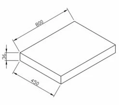 IMEX Echo White Gloss Finish Worktop 8 IMEX Echo White Gloss Finish Worktop -UK Bathroom Products Sales 2024 QS V15310 2 mn