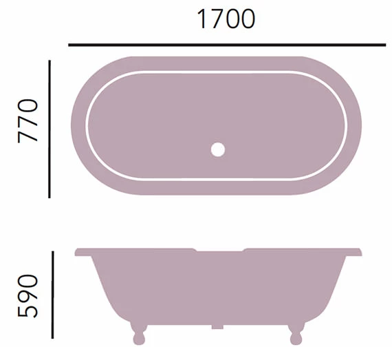 Heritage Granley Traditional Bathroom Suite - 2 - PGRW05 PGRW09 THC10P TGRC00 8 Heritage Granley Traditional Bathroom Suite - 2 - PGRW05 PGRW09 THC10P TGRC00 - Image 8