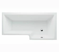 Cleargreen Ecosquare Left Handed White Shower Bath 1700 X 850mm 9 Cleargreen Ecosquare Left Handed White Shower Bath 1700 X 850mm -UK Bathroom Products Sales 2024 QS V26286 1 mn