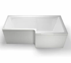 Cleargreen Ecosquare Left Handed White Shower Bath 1700 X 850mm 11 Cleargreen Ecosquare Left Handed White Shower Bath 1700 X 850mm -UK Bathroom Products Sales 2024 QS V26286 3 mn