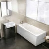 Cleargreen Sustain Rectangular Single Ended White Bath 1800 X 800mm Square