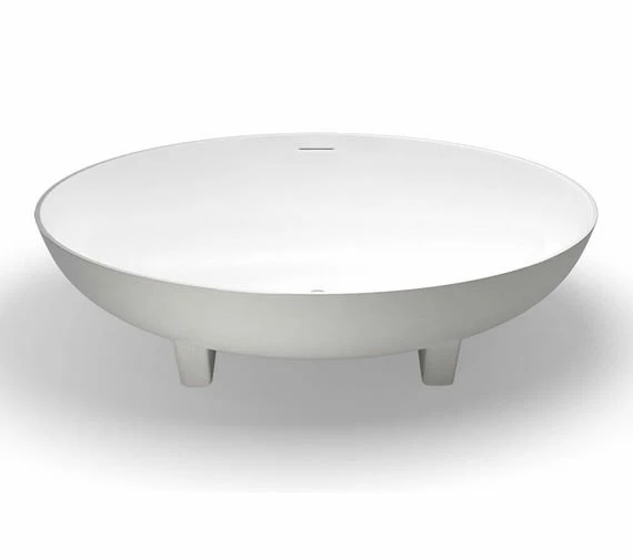 Clearwater Lacrima Natural Stone Freestanding Oval Bath 1690 X 800mm 2 Clearwater Lacrima Natural Stone Freestanding Oval Bath 1690 X 800mm - Image 2