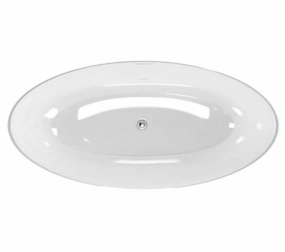 Clearwater Lacrima Natural Stone Freestanding Oval Bath 1690 X 800mm 4 Clearwater Lacrima Natural Stone Freestanding Oval Bath 1690 X 800mm - Image 4
