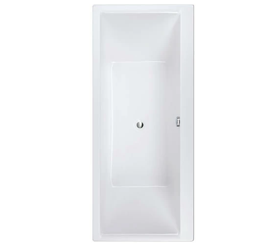 RAK Evolution Double Ended 1750mm X 750mm Easyflow Acrylic Bath White 2 RAK Evolution Double Ended 1750mm X 750mm Easyflow Acrylic Bath White - Image 2