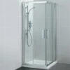 Ideal Standard Synergy Corner Entry Enclosure 800mm With Silver Frame