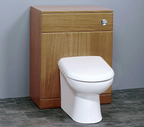 Essential Gem 535 X 766mm Calvados Back-To-Wall WC Unit 1 Essential Gem 535 X 766mm Calvados Back-To-Wall WC Unit