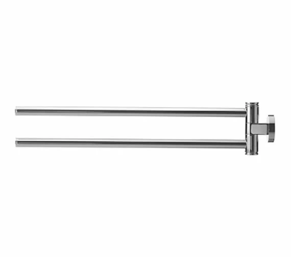 Duravit D-Code Towel Rail With 2 Swivelling Arms 1 Duravit D-Code Towel Rail With 2 Swivelling Arms