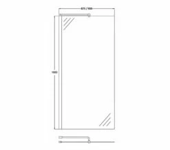 Hudson Reed Walk-In Wetroom Shower Screen And Support Bar 14 Hudson Reed Walk-In Wetroom Shower Screen And Support Bar -UK Bathroom Products Sales 2024 QS V50392 2 mn