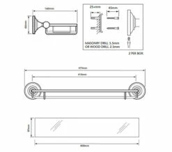Heritage Clifton Glass Shelf Chrome 6 Heritage Clifton Glass Shelf Chrome -UK Bathroom Products Sales 2024 QS V53367 2 mn